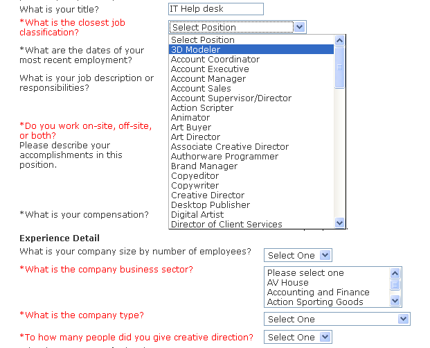 the future of online job application forms